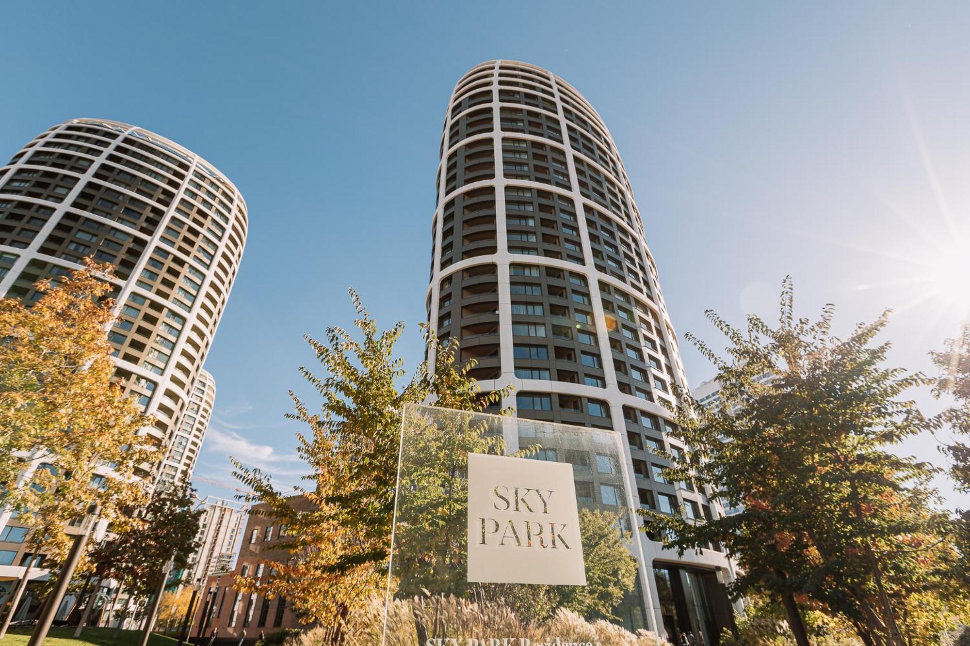 Skau Blue Residence In Sky Park 21 Floor 2 Tower Panoramic View Free Parking 브라티슬라바 외부 사진
